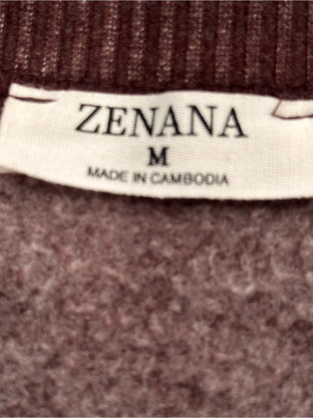 Zenana Outfitters Acid Washed Crewneck Sweatshirt Soft Cozy Fall Sz M - Picture 8 of 11